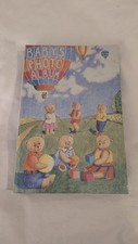 Teddybear "Babys First Photo Album" Vintage  1993 Mill Holds 60 Photos 