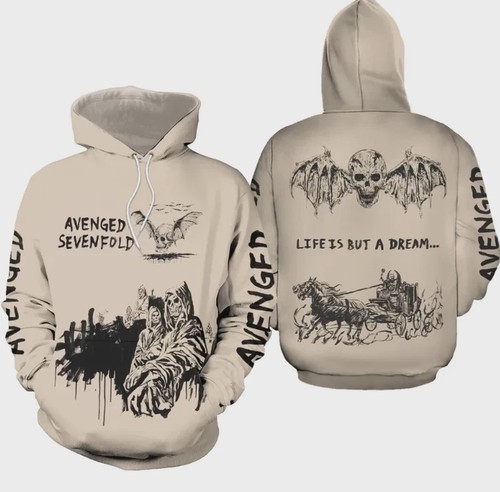 Avenged sevenfold hoodie life - hoodie,
