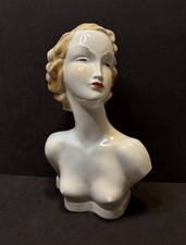 Vintage Ceramic Bust of Young