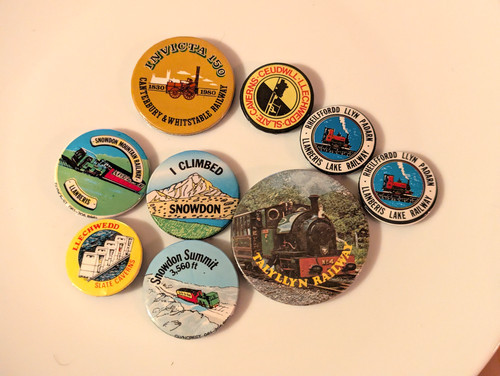 Vintage railway pin - badges, job