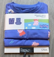 BNWT M&S Girls Peppa Pig Short
