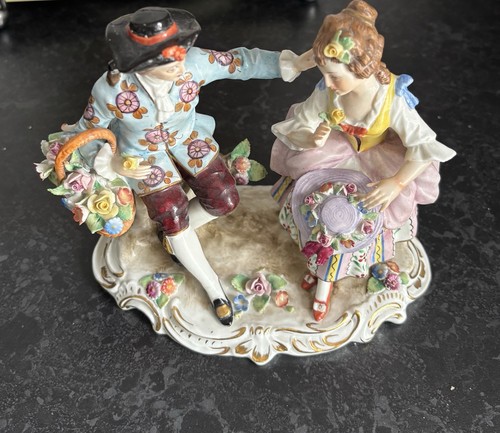 19th century sitzendorf - 19th-century,