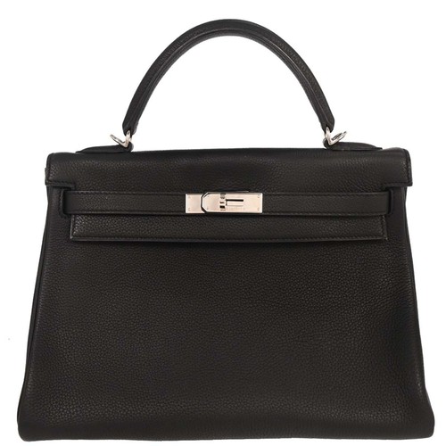 Hermes black togo kelly - hermes,