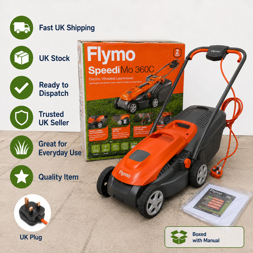 New flymo speedi 360c - new,