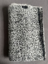 Zara Women's Black White & Grey Oversized Scarf Shawl | 200cm x 90cm