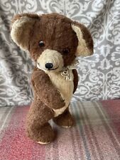 Teddy Bear Antique Old - Tubsy 13" c1940/50s Alpaca - Likely Chad Valley English