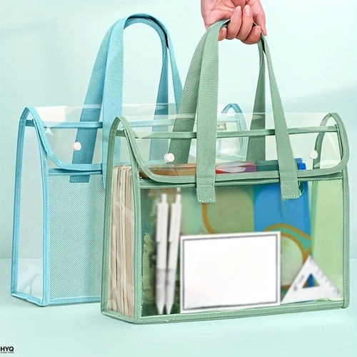 Transparent clear tote bag - clear,