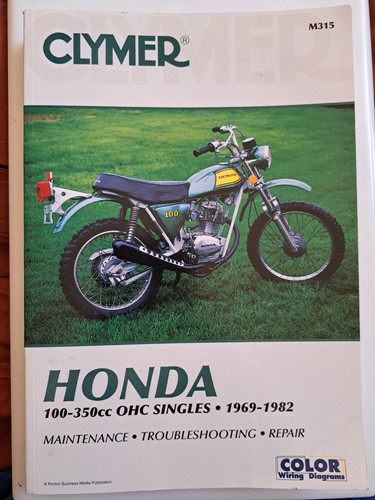 Clymer honda 100 - honda, 100-350cc