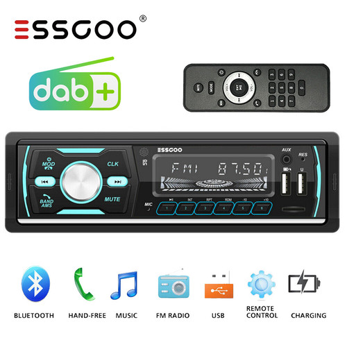 Dab car stereo radio - car,