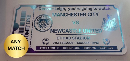 Personalised football match - personalised,