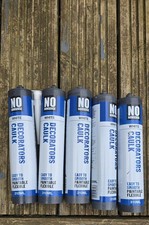No Nonsense Acrylic White Decorators caulk 310mlPack Of 5