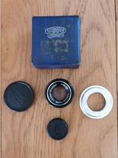 Schneider-Kreuznach Comparon 1:4. 5/75  Camera Lens with Mounting Ring