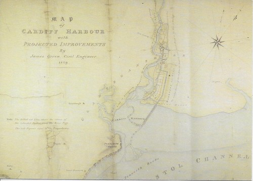 Cardiff docks repro - docks, repro.