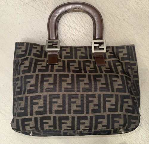 Vintage fendi monogram bag - fendi, ff