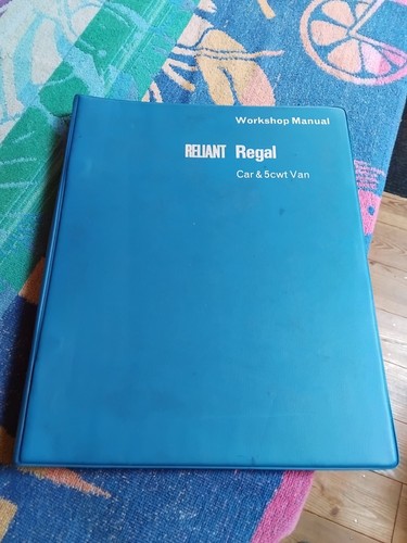 Reliant regal car and - reliant,