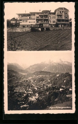 Berchtesgaden postcard total - berchtesgaden,,