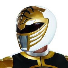 White Ranger Helmet Mighty