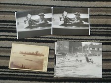 Old Chris Craft Boat Photo Cards Power Boating Racing Photographs Rowing Putney