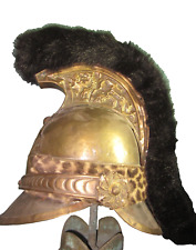 unknown French/Belgian helmet think firemen or used f theatre casque Stahlhelm 胄