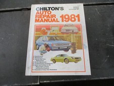 VINTAGE CHILTONS AUTO REPAIR