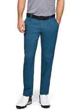 Under Armour Mens Golf Showdown Tapered Trousers, Petrol Blue, NEW