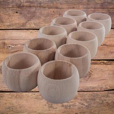 Wooden Napkin Rings Round