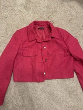 Primark Hot Pink Crop Jacket