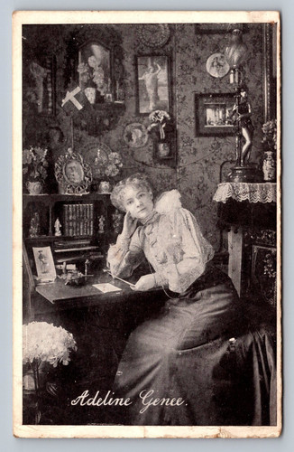 Postcard adeline genee - postcard,