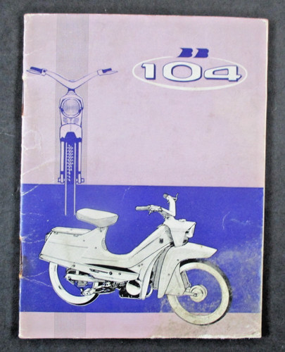 Peugeot 104 moped genuine - bb,