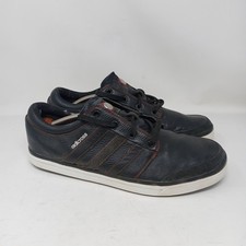 Adidas Adicross Gripmore Golf Shoe UK 11 Black Red Low Top Sneaker