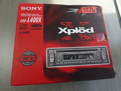 Sony cdx l400x car cd - in,