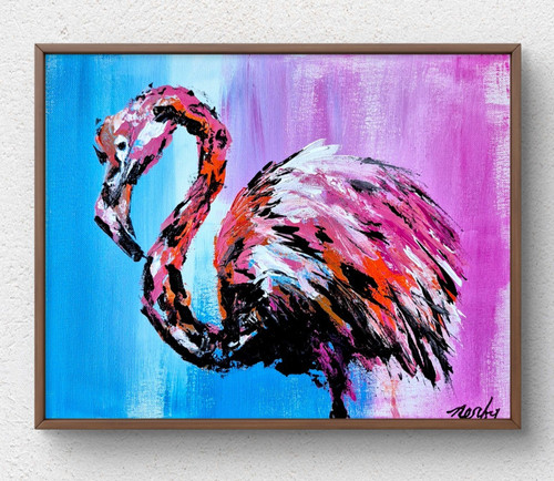 Original signed acrylic 11x14 - signed,