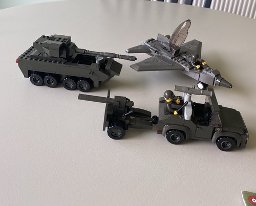 Oxford block military - military, vehicle