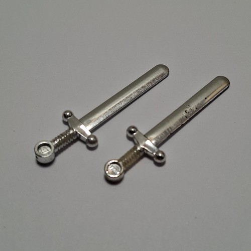 Lego chrome silver - -, x