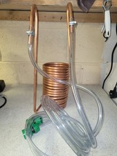 Premium Copper Immersion Wort Chiller Coil Fast Cooling Home Brew Beer Maker