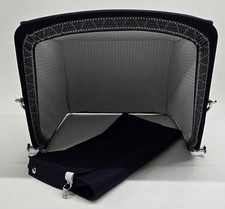 Silver cross hood and apron - silver,
