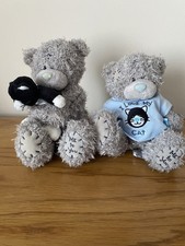 Tatty Teddy holding a black/white cat/Bear with I Love my cat t-shirt