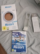 Wii Sports Resort Big Box With Motion Plus Adapter And video Game Nintendo Wii