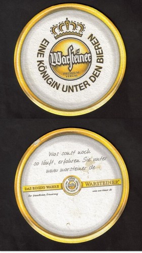 Beer mat coaster warsteiner - mat,