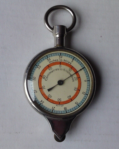 Vintage 1950 opisometer map - ,