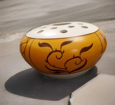 Vintage Ceramic Flower Frog Vase Radford Hand Painted England