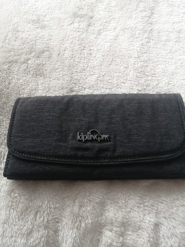 Kipling charcoal grey purse - charcoal,