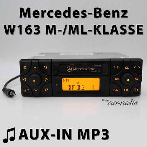 Mercedes w163 radio audio - mercedes,