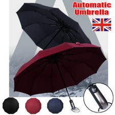 Double Wind Resistant Strong Automatic Open&Close Folding Canopy 10 Rib Umbrella