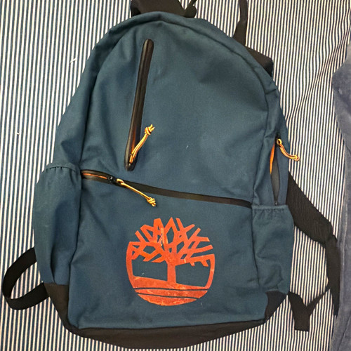 Timberland blue backpack - timberland,