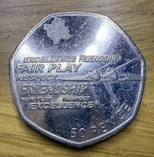2011 Olympic 50p Fifty Pence