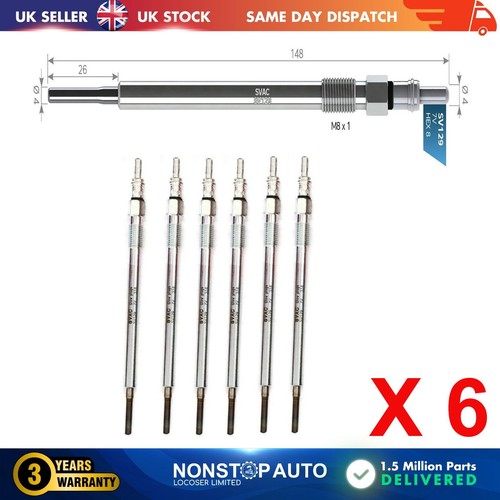Glow plugs for mercedes cla - 6x,