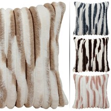 Square Fluffy Faux Rabbit Fur