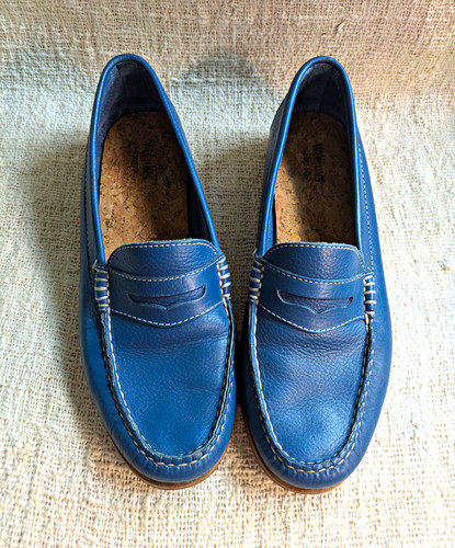 Weejuns women blue leather - weejuns, women's