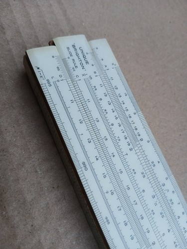 Unique brighton slide rule - slide,